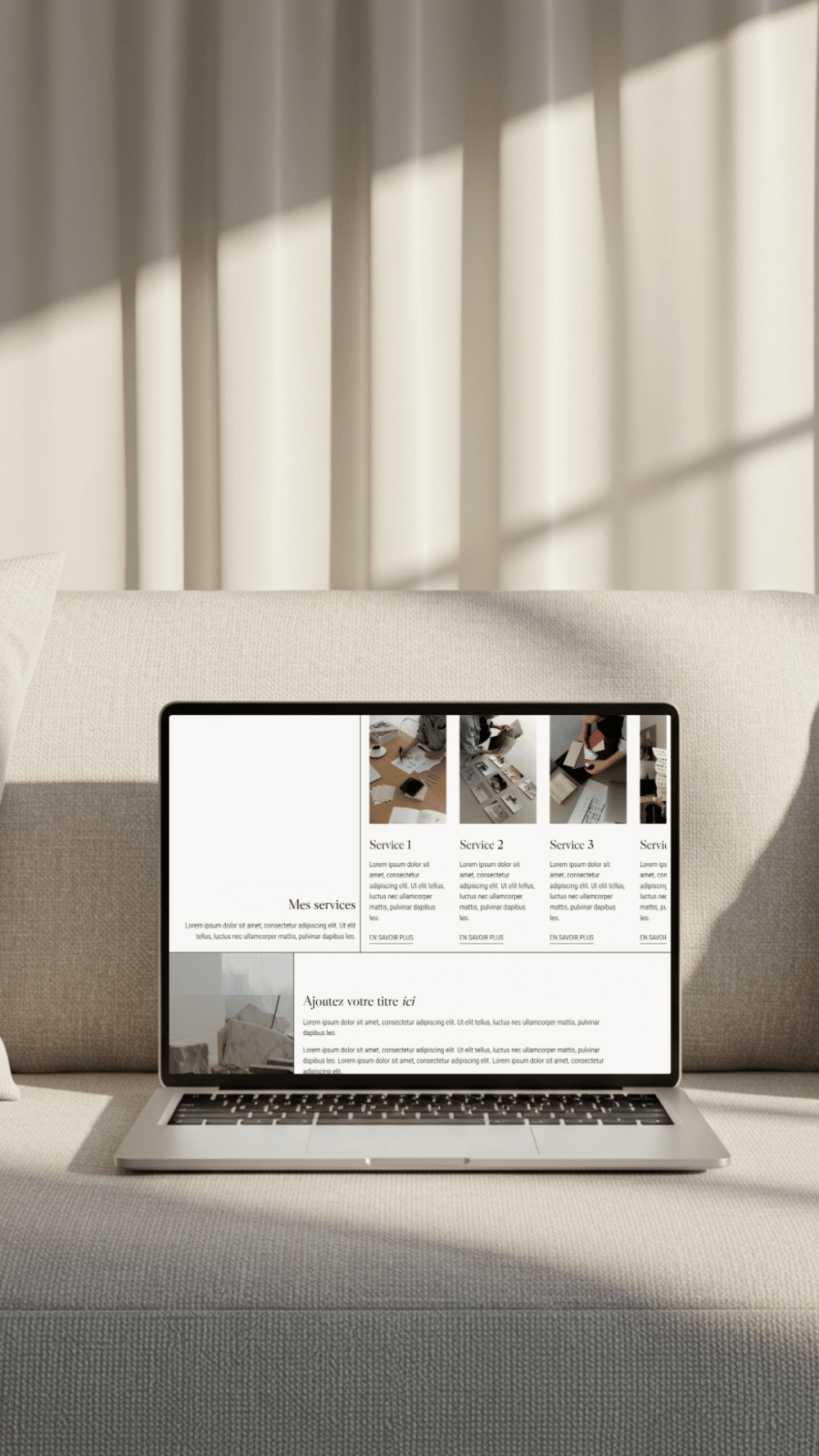 Template de site WordPress - HAVEN – Image 3